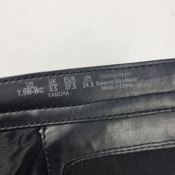 Naturalizer Kamora Women's Knee High Boots Black Faux Leather 7.5W Wide Calf - Picture 2 of 16